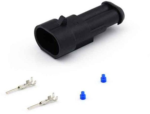 Superseal connector male (2p) kit
