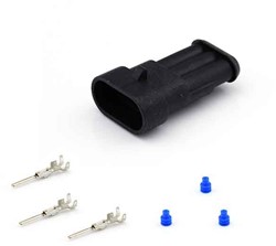 Superseal connector male (3p) kit