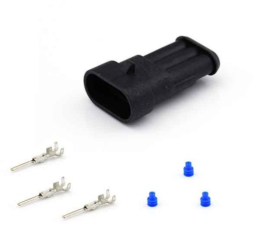 Superseal connector male (3p) kit