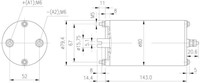 DC Motor 24V 0.8kW 4000rpm-2