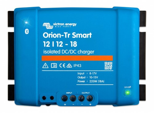 Victron Orion TR Smart DC/DC omvormer 12/12V 18A isolated