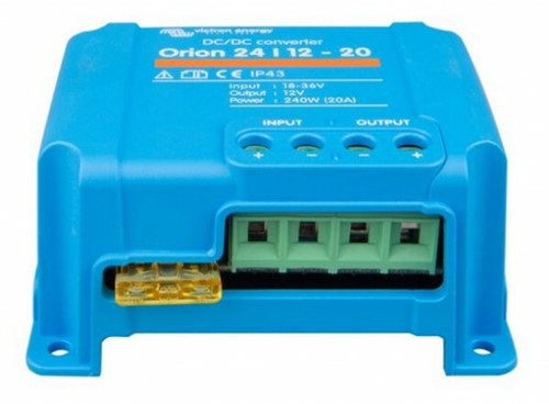 Orion omvormer DC/DC 24V/12V 20A (240W) non iso-2