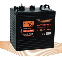 Accu Powerboozt 6V 225Ah 264x181x276 Deep Cycle
