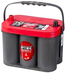 Accu Optima Red Top C4.2 12V 50Ah 815A middenpool