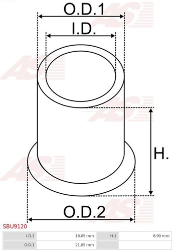 Lager 18.05x21.05x8.90-2