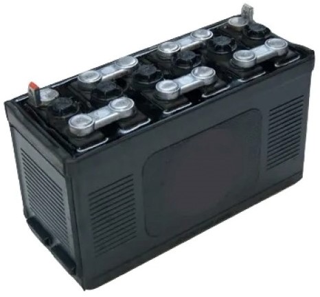 Accu 12V 65Ah 360A 330x140x185/207 +R platte pool