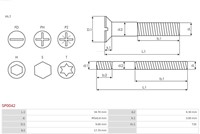 Boutje M5x34.70 Torx T20-2
