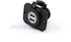 USB inbouwpaneel 12/24V 2x USB