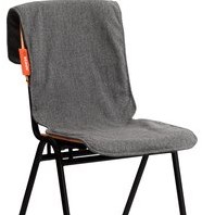 Warmtestelkleed 40x110cm Grey infrarood duurzaam & draadloos